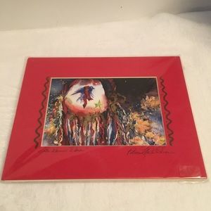 Patricia Martin Osborne painting The Warrior Woman